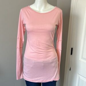 LULULEMON Swiftly Tech Long Sleeve Shirt Top Coral Sz 6